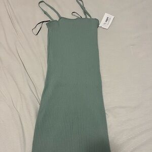New with tags, ribbed mini dress